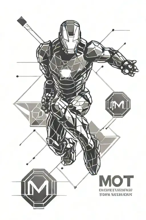 M Dot Ironman Triathlon Logo