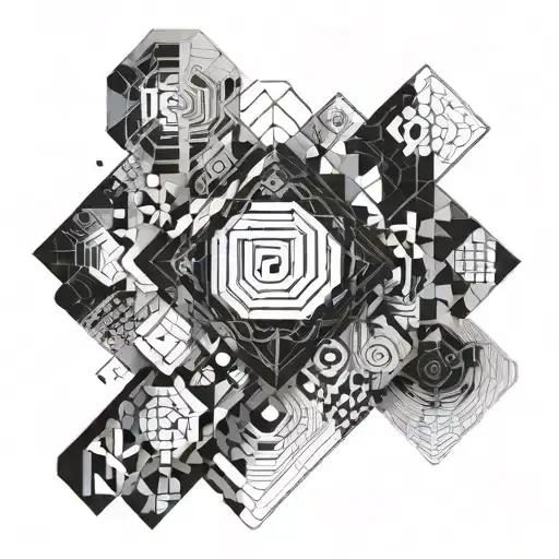 Yang-baxter Equation Black And White