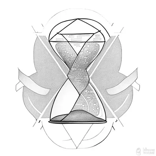 Hourglass With The Saying All We Have Is Now