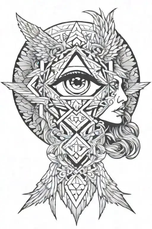 Fallen Angel And Luicfers Eye