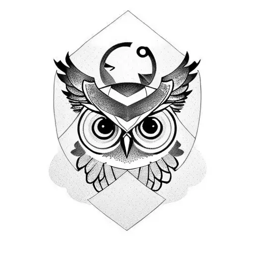 Owl With Protection Rune