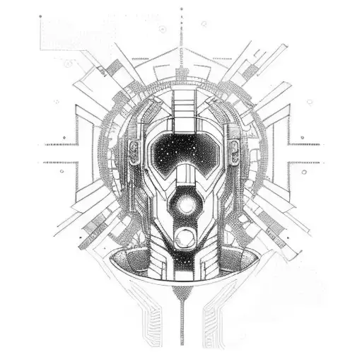 Cyberpunk Line Design