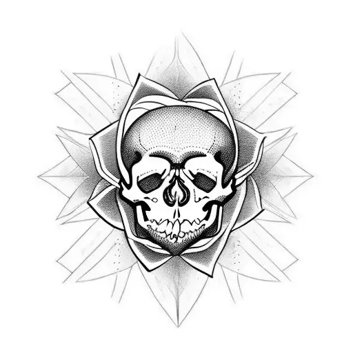 Roses Skulls Biblical On Entire Back Piece