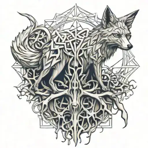 Death Decay Bunch Of Roots Fox Looking