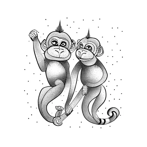 Monkey And Gemini