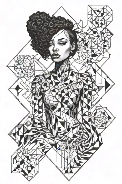 Black Female Morphing Into Scropion