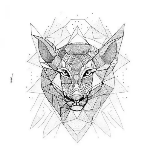 Half Sleeve Nature Sacared Geometry Animals