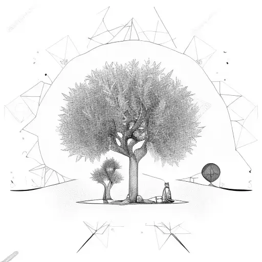 Olive Tree And Newborn And Nothingness And Turks