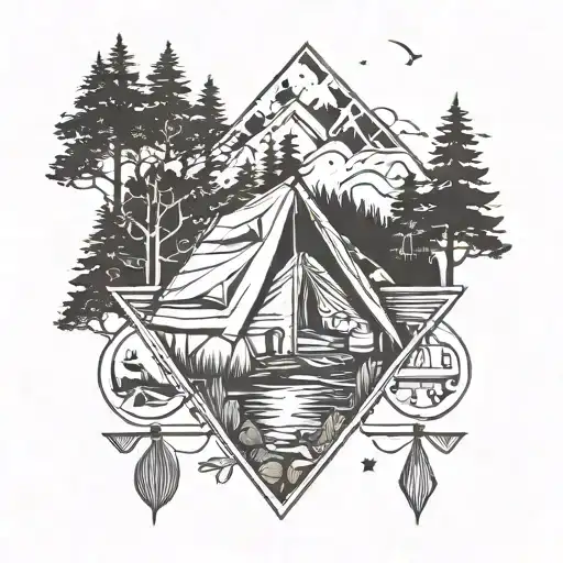 Camping Fishing Nature