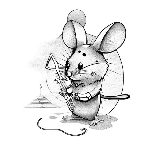 Mouse With Sword