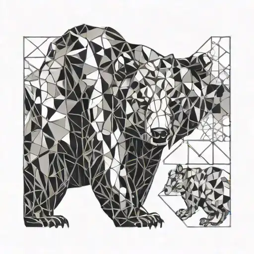 Bear And Mouse Holding