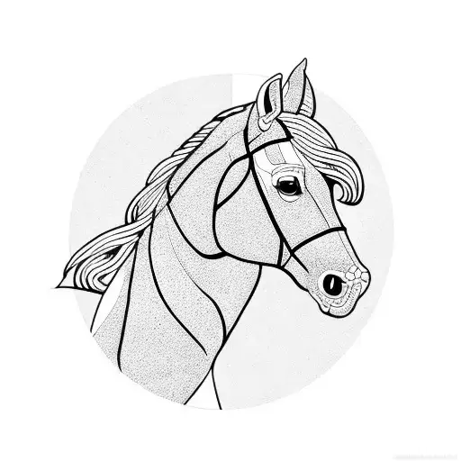 Chess Horse With Parchis