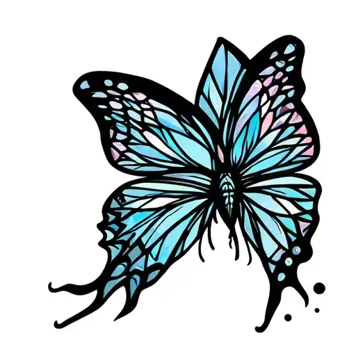 Meaningful Butterfly With Quote