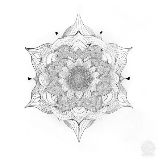 Galaxy Lotus Colored