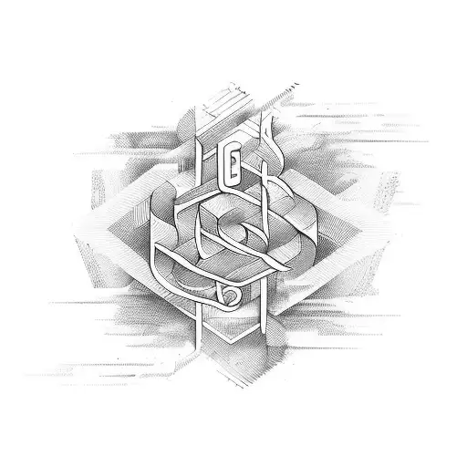 Word Rocero Using Musical Notes Lettering