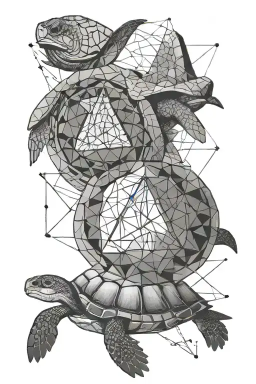 Turtle And Harry Potter Deathly Hallows