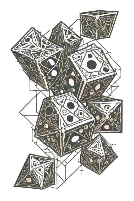 No Dice Symbolizing The Gamble