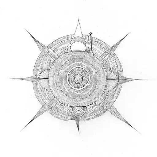 Betta Fish And Dharma Wheel