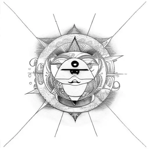 Legal Scales With Sun And Moon