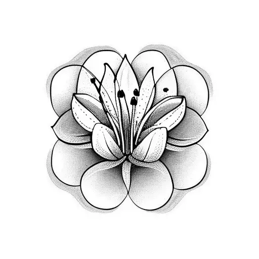 American Traditional Lily