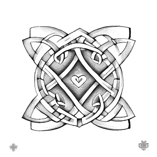 Celtic Knot With Heart