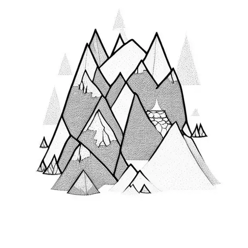 Create A Small Geometric Mountain