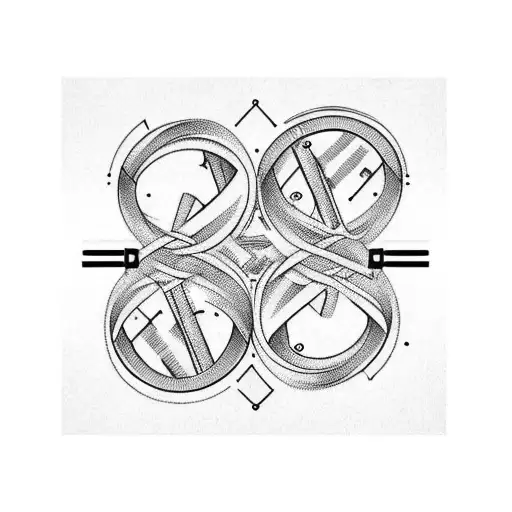 2 Male Biological Symbols Arm Tattoo For A Gay Man