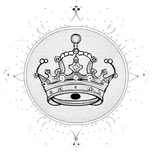 Kings Crown With Wifi Signal Above It