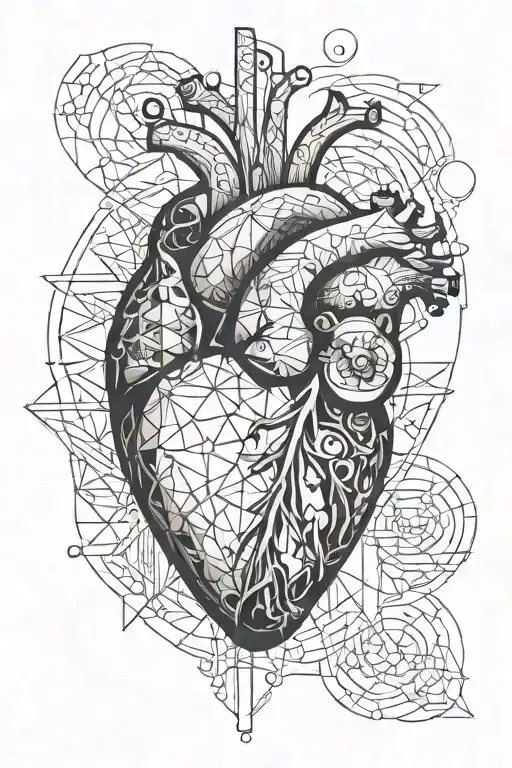 A Heart With A Life Side And A Dark Side Inside
