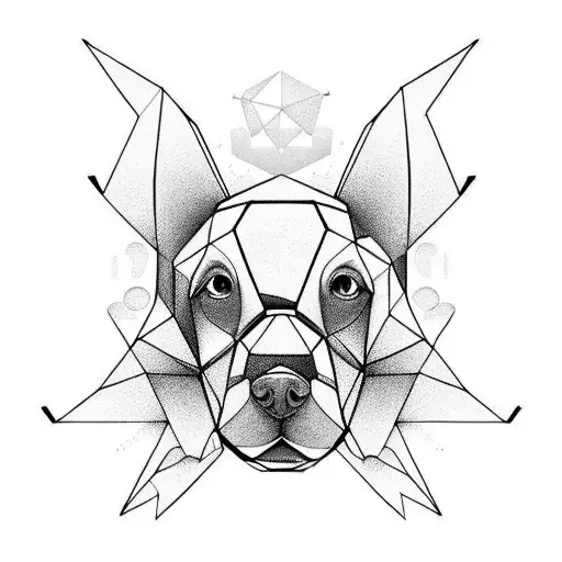 The Half Of A Red Pup Hood For Petplay