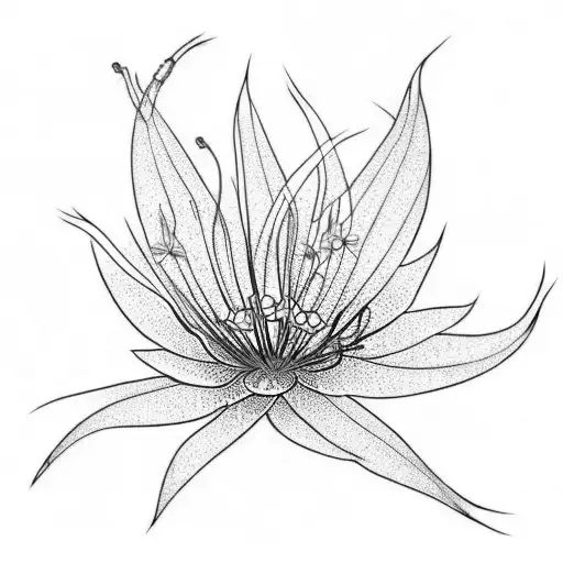 Spider Lily And Dragon