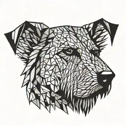 Irish Wolf Hound Dog