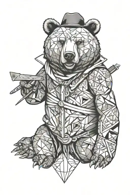 Bear Wild West Cowboy