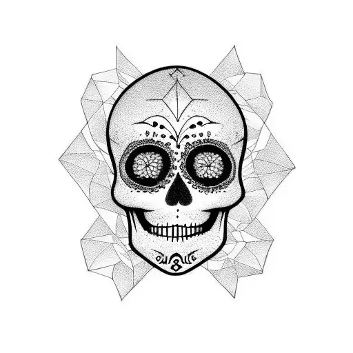 Horror Sugar Skull