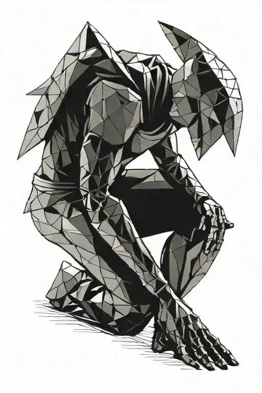 Broken Spartan Kneeling