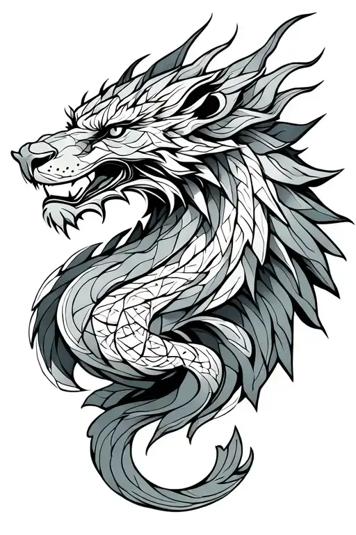 Dragon Lion Celtic Ateizm Agata