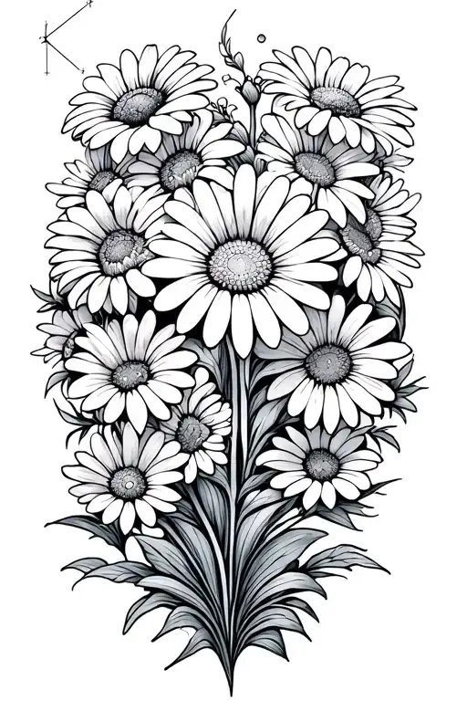 Daisies And Aries Constellation