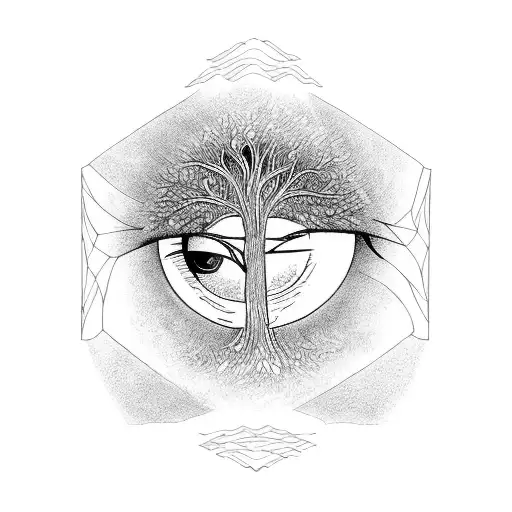 Cyclops Eyes Within Tree Of Life