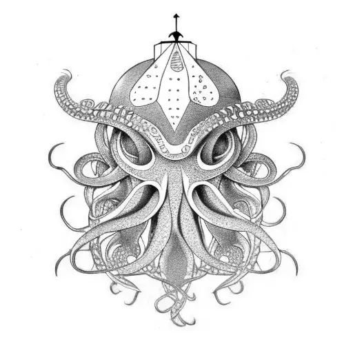 Shamanic Octopus In The Multivers