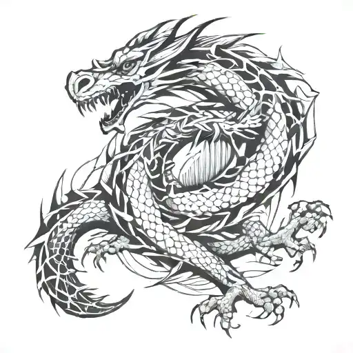 Haku Dragon From Spirited