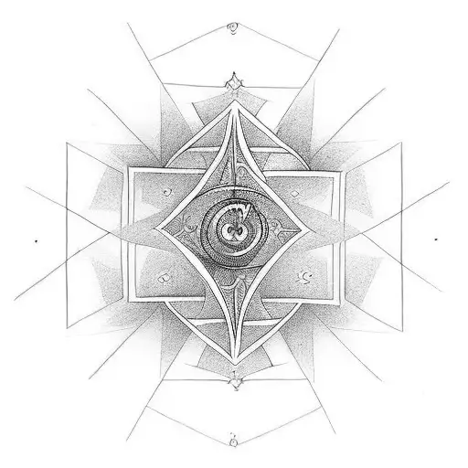 Small Hourglass With Infinity Symbol