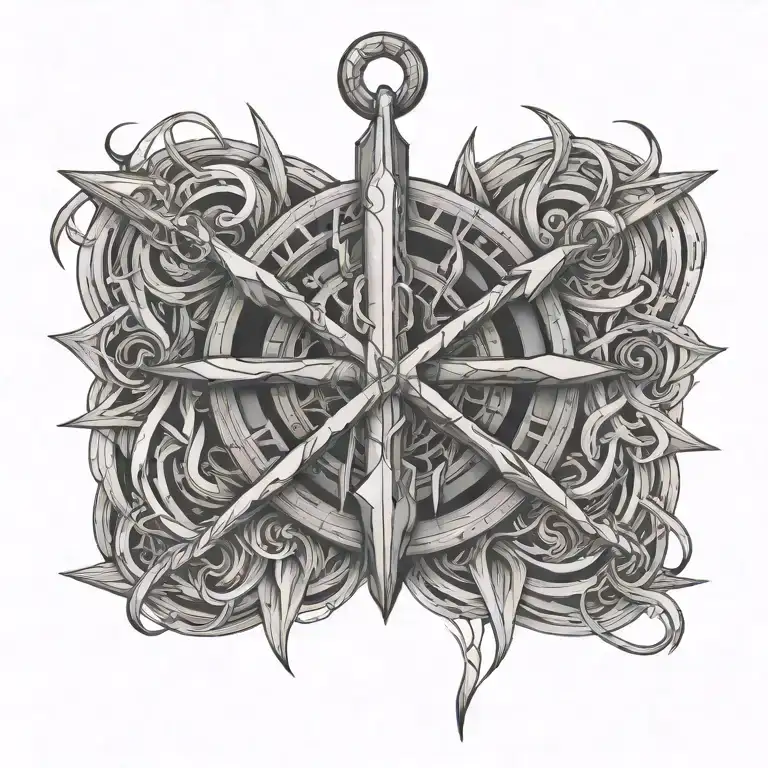 Johansson With Anchor And Flame