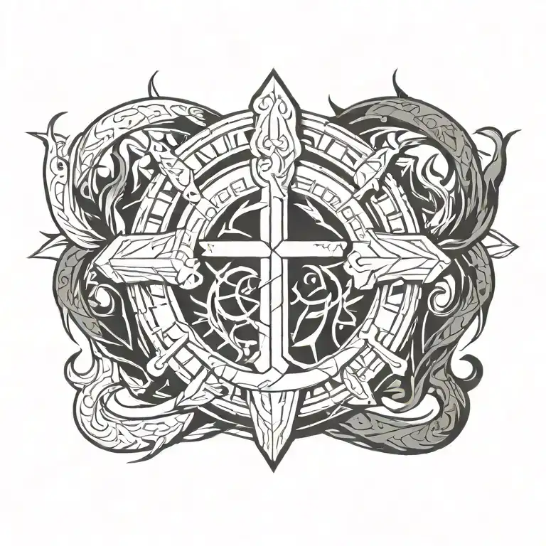 Johansson With Anchor And Flame