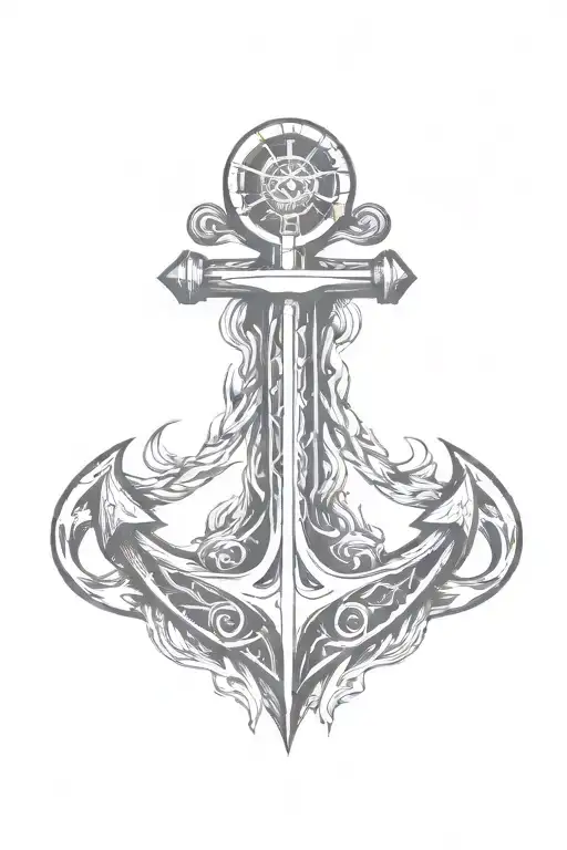 Anchor And Flame