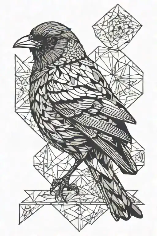 Redwing Black Bird Perched