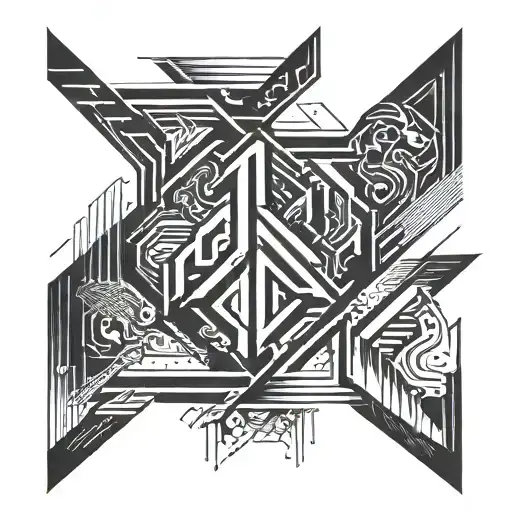 Transcend Glyph Symbol