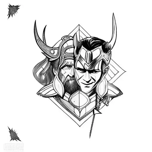 Loki Kill Baldur As Atreus From God Of War