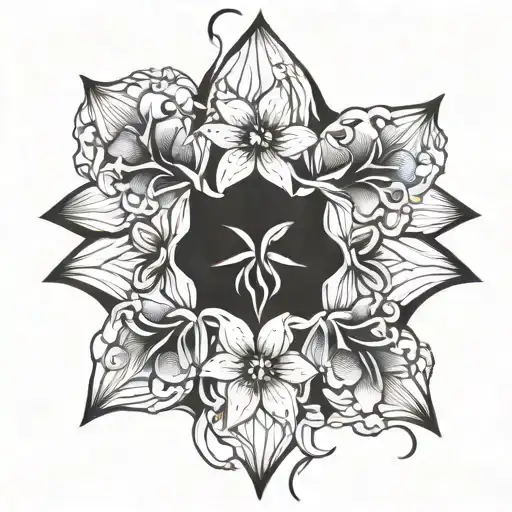 Crown Orchid Flowers