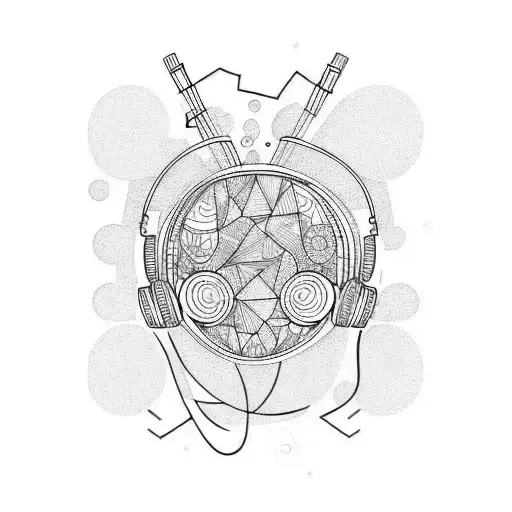 Abstract Headphones