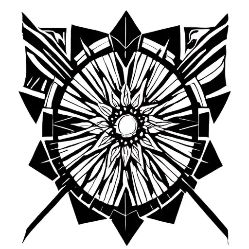 Tattoo That The Black Out With On Color In It And It Can Make Like A Mate Mark With